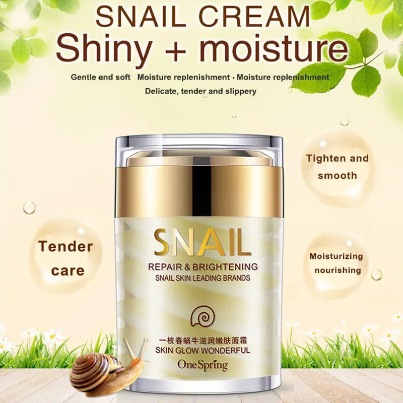 Face Cream Snail Cream Whitening Cream Aloe Vera Gel Eye Serum eye bags Anti Wrinkle Korean Face Care Cosmetics