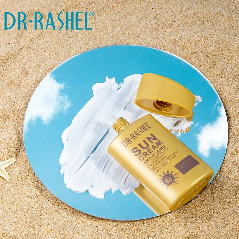 DR.RASHEL Sun Cream SPF100 75 60 PA+++ Anti-Aging UV Protector Waterproof Sunscreen Lotion Facial Body Sun Block Cream Cosmetics